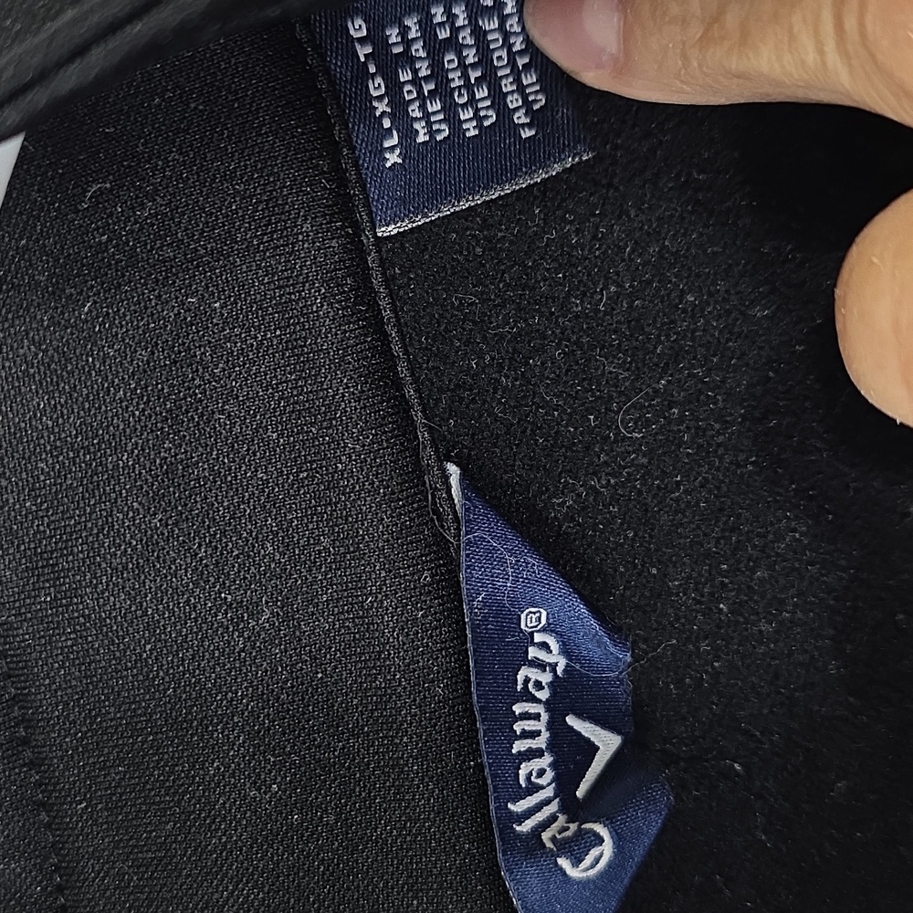 Callaway Black Full-Zip Jacket Mens XL (M176) - Picture 3 of 5